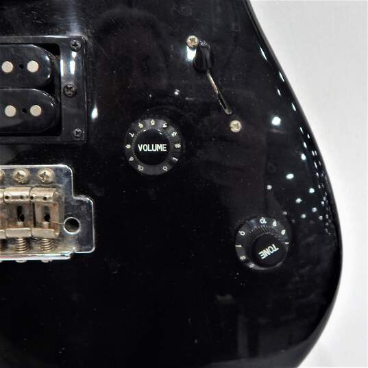 Yamaha Brand ERG 121 Model Black Electric Guitar w/ Soft Gig Bag image number 7
