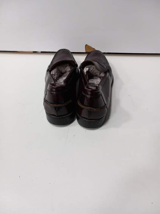 Men's Florsheim Size 13 Burgundy Loafer Shoes image number 4