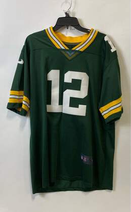 Nike Mens Green Bay Packers Aaron Rodgers 12 On Field NFL Football Jersey Sz XL alternative image
