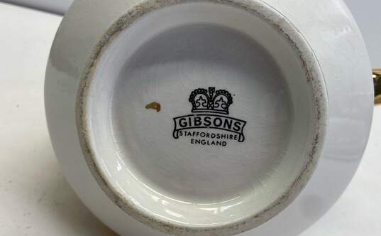 Vintage Gibsons Staffordshire England 25th Anniversary Coffee /Teapot image number 8
