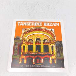 Tangerine Dream Live 1975 Repress 2LP Vinyl Record Orange And Blue Colored alternative image