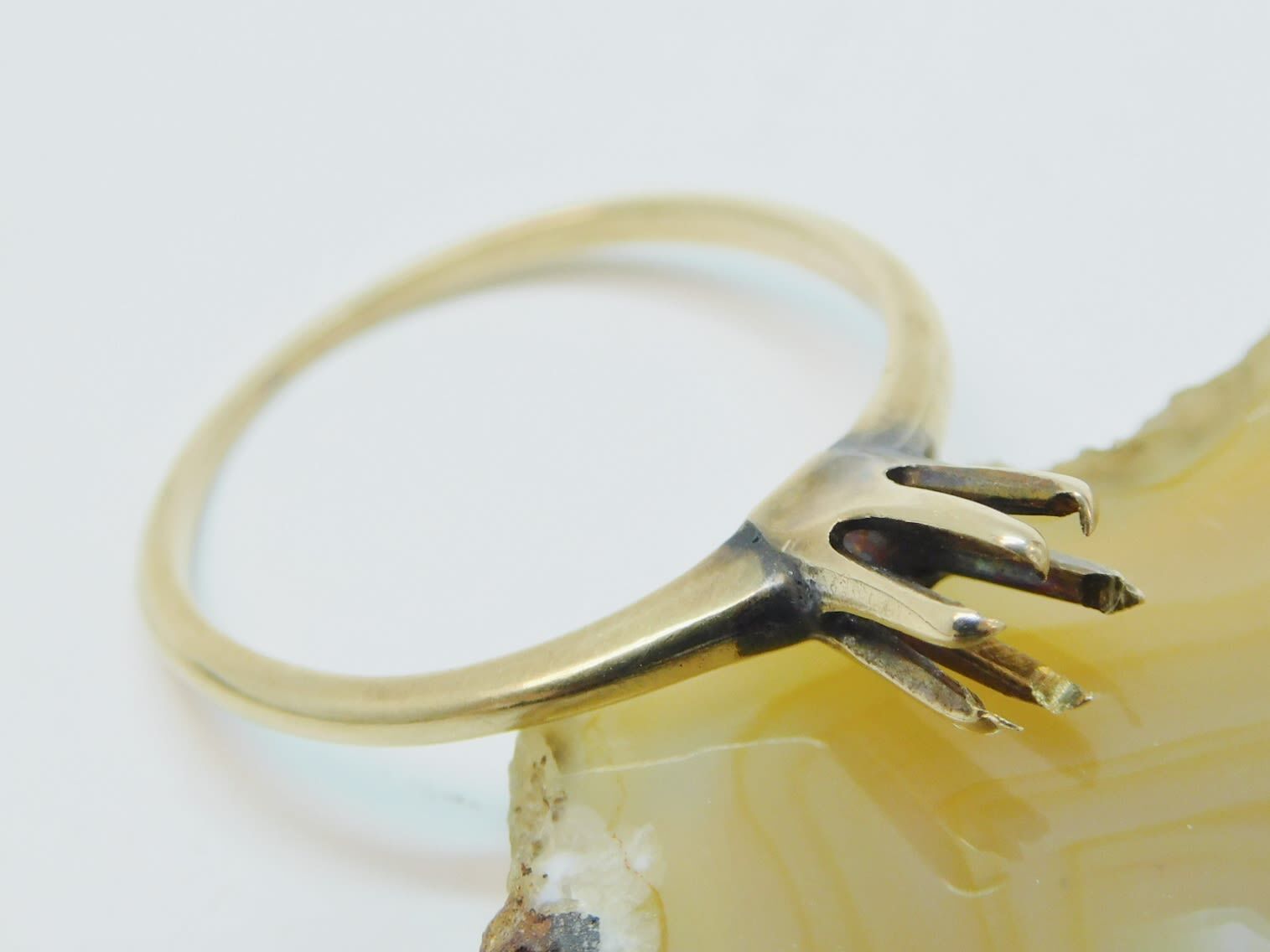 Buy 1 Gram Gold Ladies Casting Ring Design Impon Jewellery