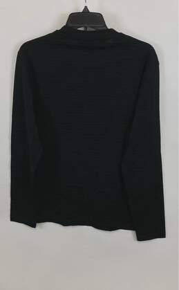Emporio Armani Black Long Sleeve - Size Medium alternative image