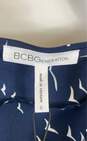 BCBGeneration Women Blue Bird Print Dress Sz 0 image number 3