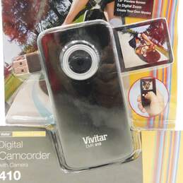 Vivitar DVR410 Black Digital Camcorder W/ Camera New/Sealed alternative image