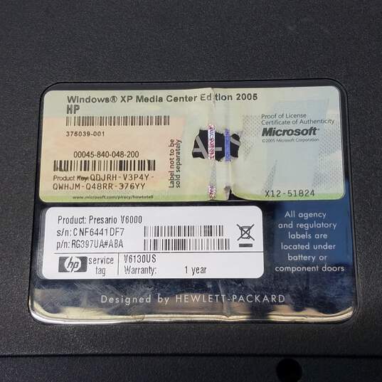 Compaq Presario V6000 15.4-in Intel Centrino (No HDD) image number 6