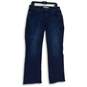 Levi's Womens 525 Blue Denim 5 Pocket Design Dark Wash Curvy Bootcut Jeans Sz 12 image number 1