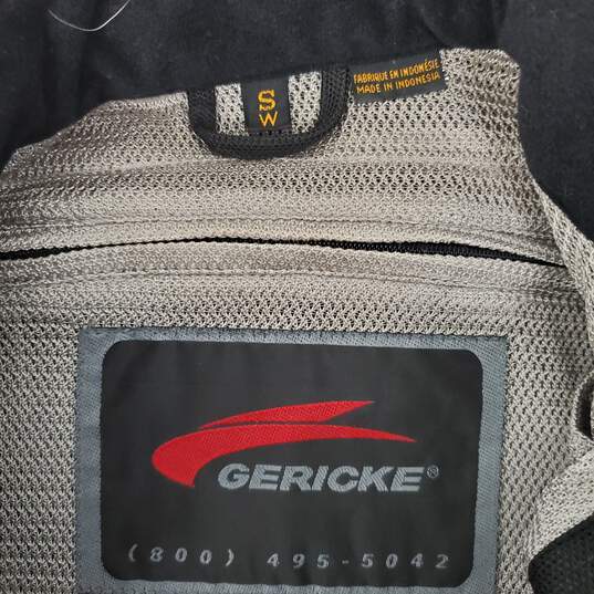 Gericke WM's Padded Black Motorcycle Jacket Size SM image number 3