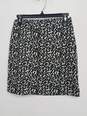 Express Women's Black/White Animal Print Pull On Skirt Size XS image number 1