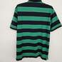 Green and Blue Striped Polo Shirt image number 2