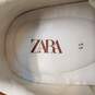 Zara Men's White Leather Sneakers Size 12 image number 7