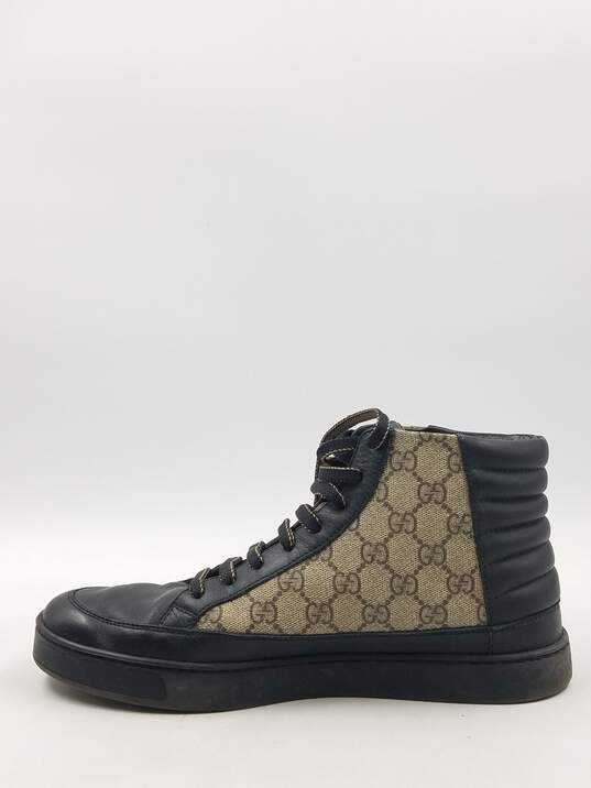 Authentic Gucci GG Black High-Top M 9G image number 2