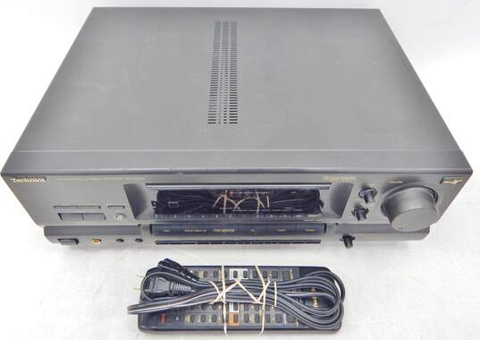 VNTG Technics Brand SA-GX690 AV Control Stereo Receiver w/ Power Cable and Remote Control image number 1