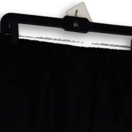 NWT Mens Black Dri-Fit Elastic Waist Drawstring Athletic Shorts Size Large image number 3