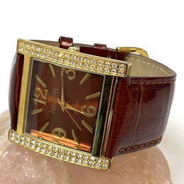 Designer Joan Rivers Classics V377 Square Dial Quartz Analog Wristwatch