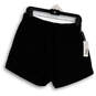 NWT Womens Black Elastic Waist Regular Fit Pull-On Sweat Shorts Size Medium image number 1