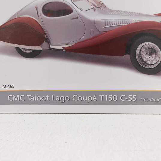 1937-39 Talbot Lago Coupe T150 C Figoni & Falaschi "Teardrop" M-165 1:18 CMC IOB image number 11