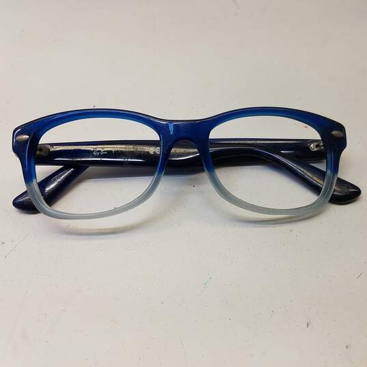 Ray-Ban Gradient Blue Browline Eyeglasses Rx image number 2