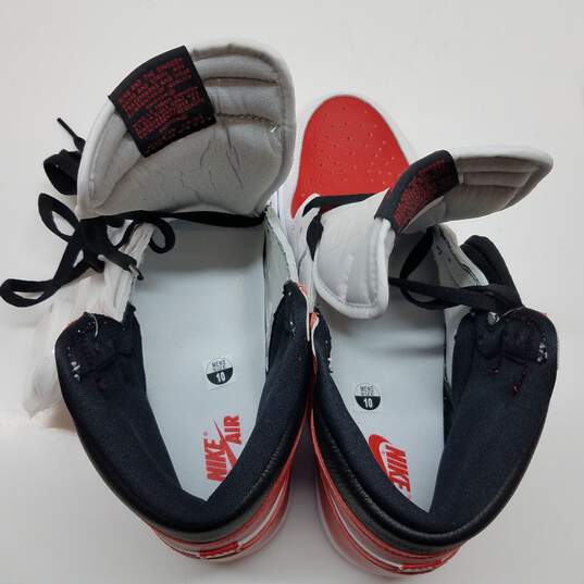 Nike Air Jordan 1 Retro High OG Heritage Sneakers Men's Size 10 image number 3