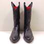 Ariat Men's Heritage R Toe Black Deertan Western Boots Size 11D image number 1
