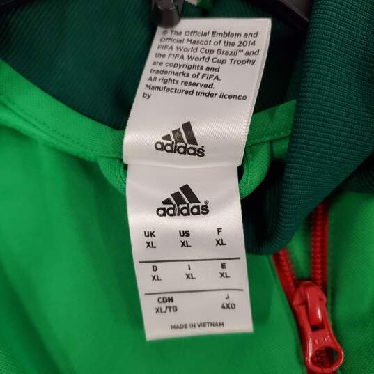Adidas Men Green FIFA Sweater SZ XL image number 7