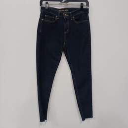 Michael Kors Blue Izzy Skinny Jeans Size 4