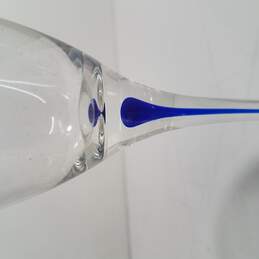 Orrefors Intermezzo Blue White Wine Glass alternative image