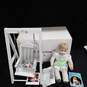 Vintage Danbury Playtime Mint Porcelain Collector Doll with Swing image number 1