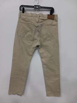 Polo Ralph Lauren Beige Jeans Men's Size 32x32 alternative image