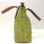 Fossil Nylon Quilted Shopper Tote Grass Green image number 5