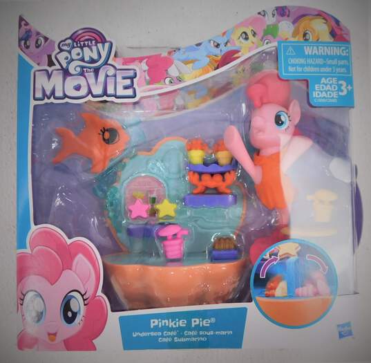 My Little Pony the Movie Rarity Undersea Spa+ Pinkie Pie Undersea Cafe Playsets image number 4