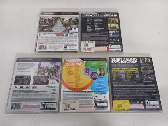 Bundle of 5 PlayStation 3 Games image number 4