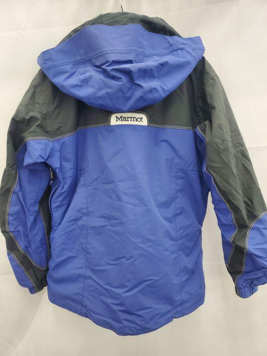 Marmot Ski Coat Jacket S Women Blue Nylon Full Zip image number 2