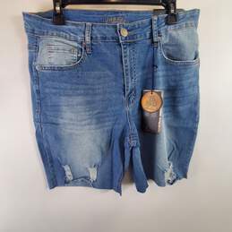 Copperhash Women Blue Denim Shorts SZ 10