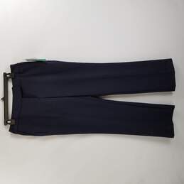 Covington Essentials Women Dress Pants L Navy Blue