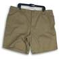 Duluth Trading Co. Mens Tan Flat Front Welt Pocket Chino Shorts Size 44 image number 1