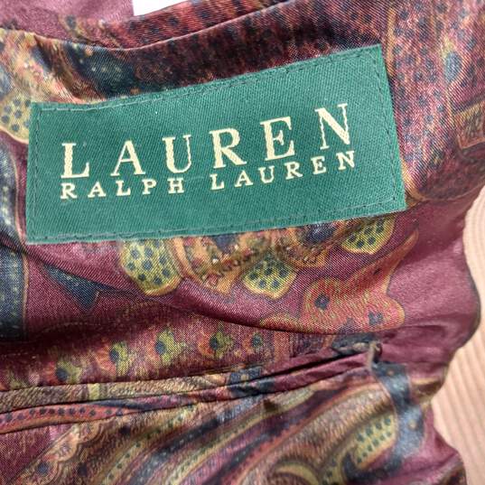 Lauren Ralph Lauren Men's Beige Corduroy Suit Jacket Blazer Size 46R image number 4