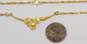 Elegant 14k Yellow Gold Pendant Necklace 4.8g image number 2