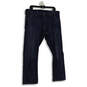 Mens Blue Denim Medium Wash 5-Pocket Design Straight Leg Jeans Size 38X30 image number 1