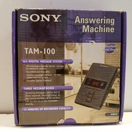 Sony Telephone Answering Machine TAM-100