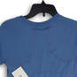 NWT Womens Blue Crew Neck Short Sleeve Activewear T-Shirt Size S/P image number 4