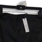 NWT Womens Black Asymmetrical Hem Back Zip Wrap Skirt Size Small image number 3