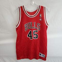 Champion NBA Chicago Bulls Michael Jordan #45 Basketball Jersey Size XL(18-20)