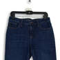 Womens Blue Medium Wash 5 Pockets Mid Rise Denim Skinny Jeans Size 6R image number 3