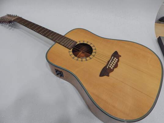 Washburn Brand D46S12 Model 12-String Acoustic Electric Guitar (Parts and Repair) image number 3