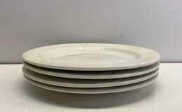 Set of 4 Vertex 12" Plates White