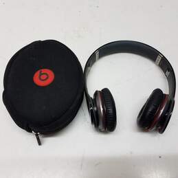 Beats by Dre Monster Solo HD Over-Ear Headphones Black - Untested