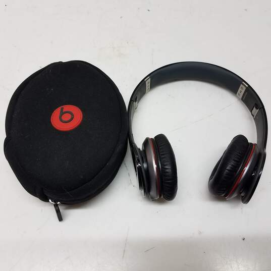 Beats by Dre Monster Solo HD Over-Ear Headphones Black - Untested image number 1