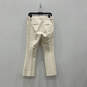 Womens Black Flat Front Pockets Straight Leg Classic Dress Pants Size 10 image number 2