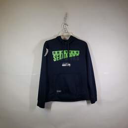 Mens Seattle Seahawks Football NFL Pullover Hoodie Size Large